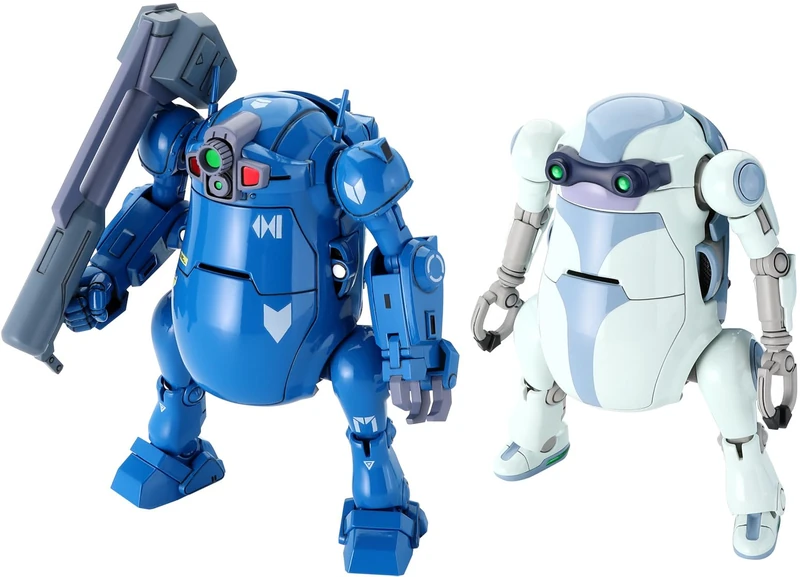 Hasegawa 664816-1/35 Mechatrowego Votoms Collab Series Vol.4 Strikedog & Ypsilon - 1:35 Scale