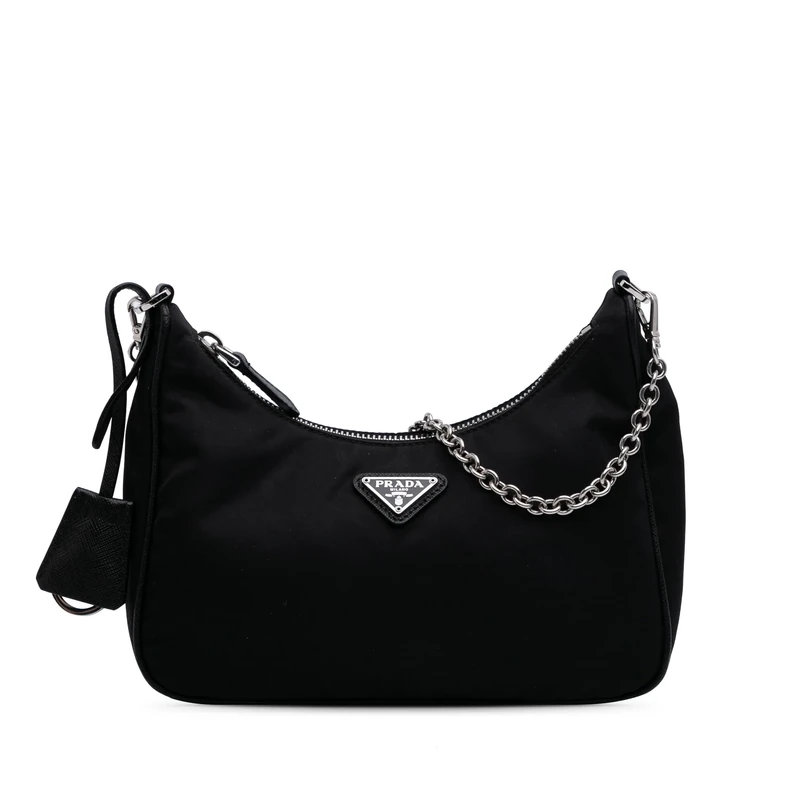Prada Pre-Loved Mini Tessuto Re Edition 2005 Satchel