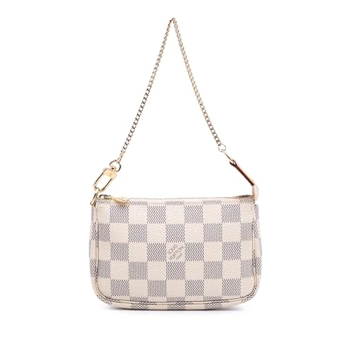 Louis Vuitton Pre-Loved Damier Azur Mini Pochette Accessoires