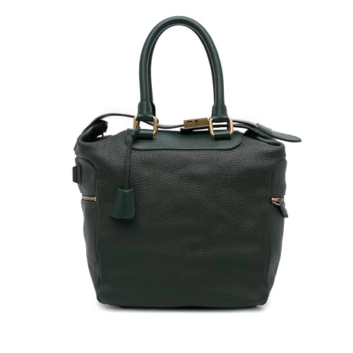 Celine Pre-Loved Leather Satchel Handbag