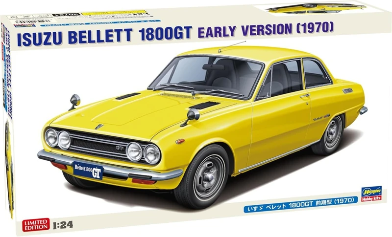 Hasegawa 620794-1/24 Isuzu Bellett 1800Gt 1970 Scale 1:24