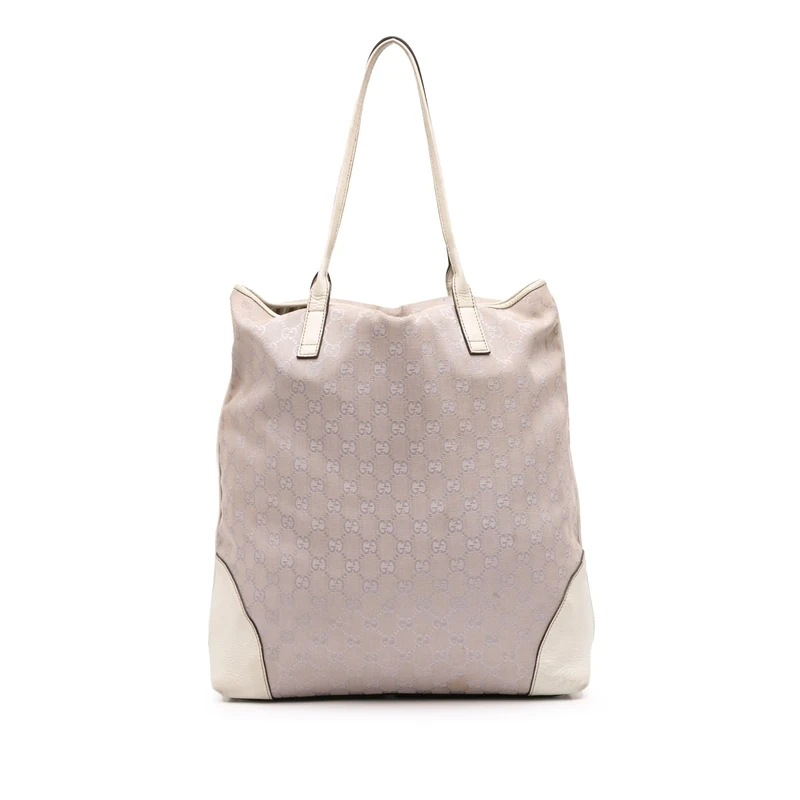Gucci Pre-Loved GG Canvas Tote Bag