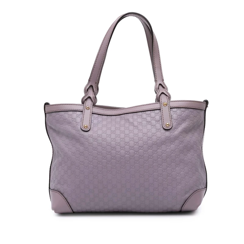 Gucci Pre-Loved Guccissima Craft Tote Bag