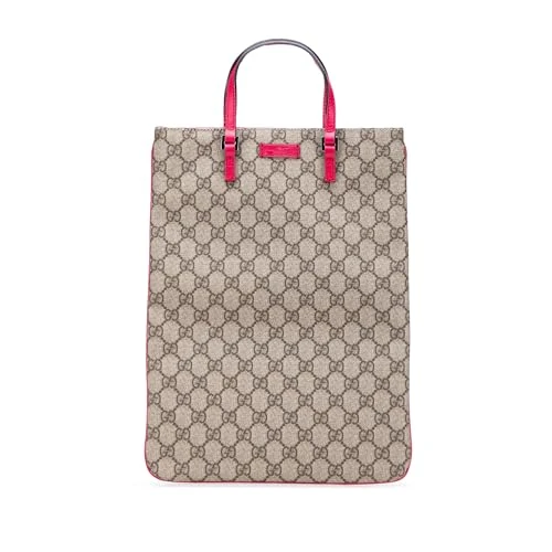Gucci Pre-Loved GG Supreme Tote Bag