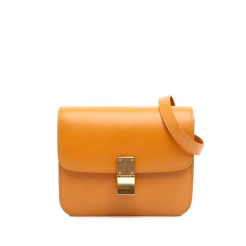 Celine Pre-Loved Teen Calfskin Classic Box Crossbody Bag