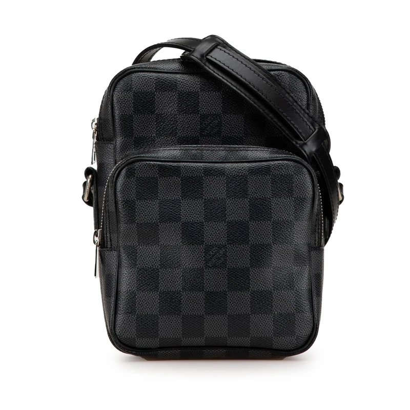 Louis Vuitton Pre-Loved Damier Graphite Rem Crossbody Bag
