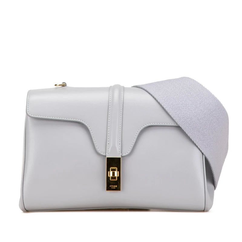 Celine Pre-Loved Teen Smooth Calfskin Soft 16 Crossbody Bag
