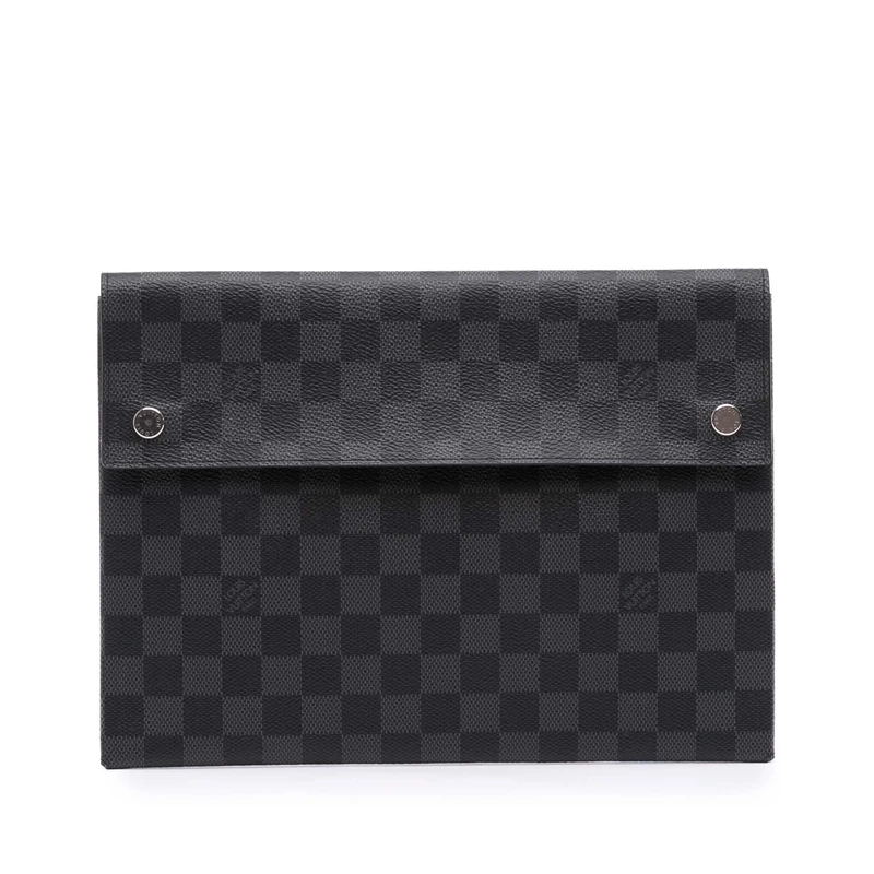 Louis Vuitton Pre-Loved Damier Graphite Alpha Pochette GM