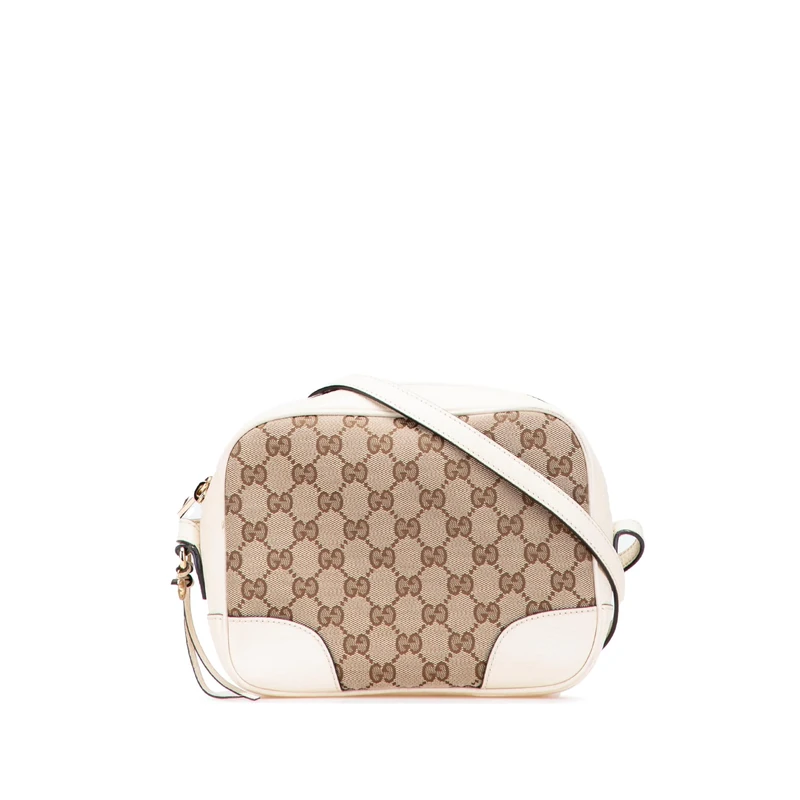 Gucci Pre-Loved GG Canvas Bree Crossbody Bag