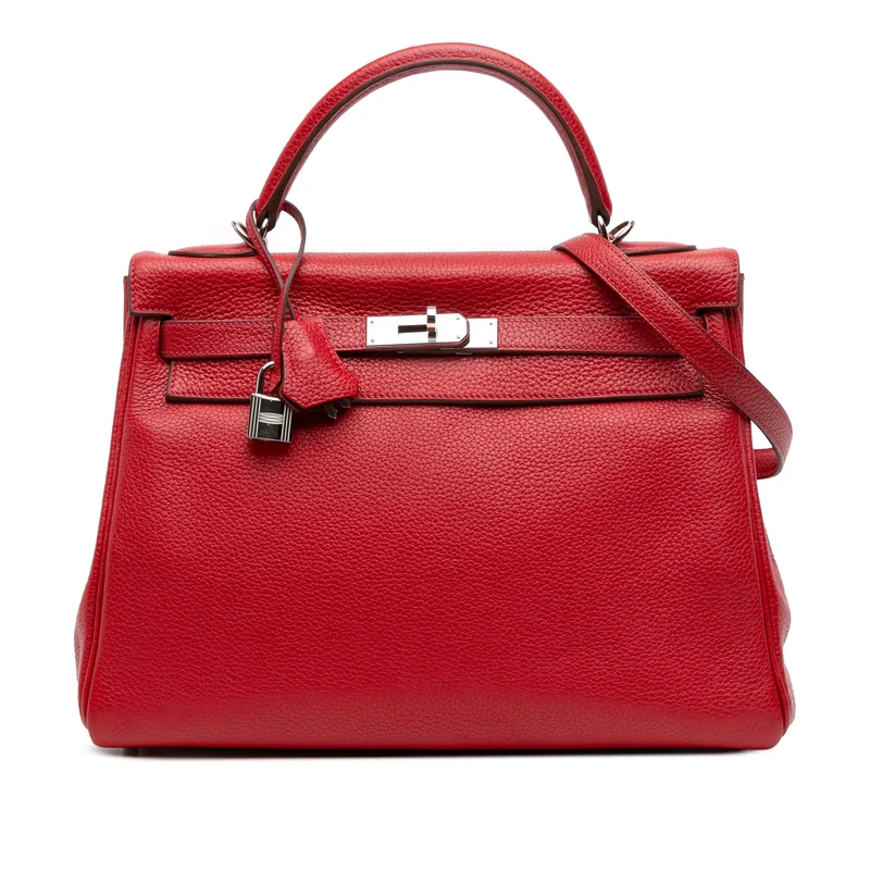 Hermès Pre-Loved Togo Kelly II Retourne 32 Handbag