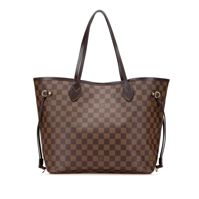 Louis Vuitton Pre-Loved Damier Ebene Neverfull MM Tote Bag