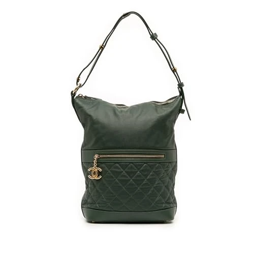 Pre-Loved CC Quilted Caviar Casual Style Hobo