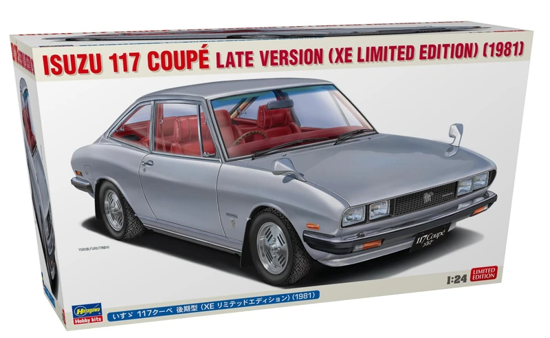 Hasegawa 620790-1/24 Isuzu 117 Coupé 1981 - Scale 1:24