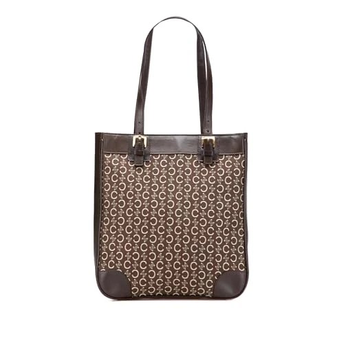 Celine Pre-Loved C Macadam Canvas Tote Bag