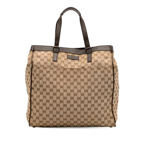 Gucci Pre-Loved GG Canvas Tote
