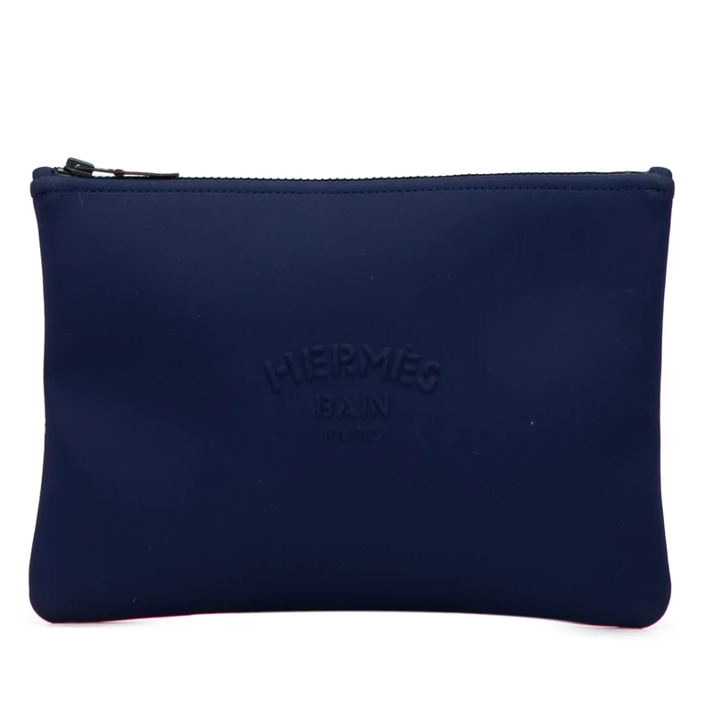Hermès Pre-Loved Medium Neoprene Neobain Case Clutch Bag