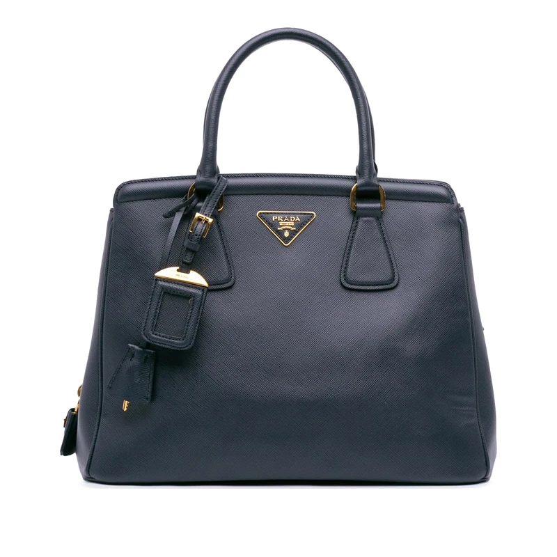 Prada Pre-Loved Saffiano Lux Parabole Tote Bag