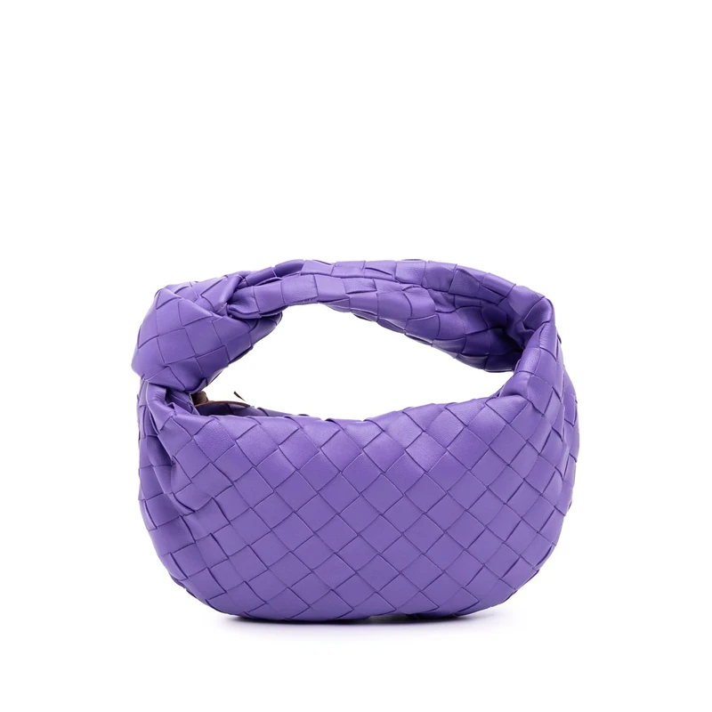 Bottega Veneta Pre-Loved Mini Nappa Intrecciato Jodie Handbag