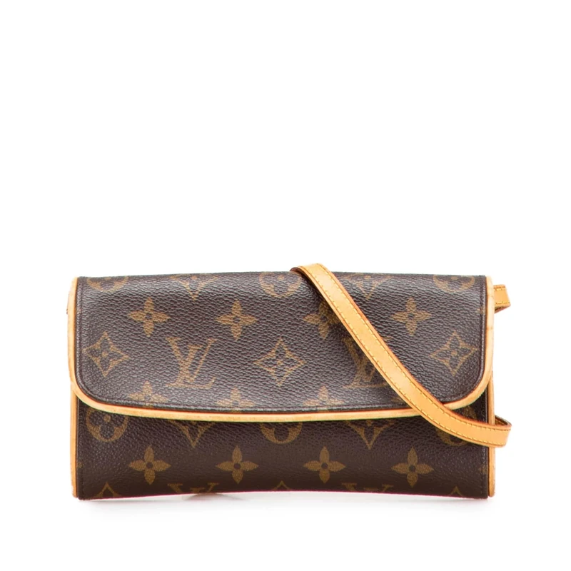 Louis Vuitton Pre-Loved Monogram Pochette Twin PM Crossbody Bag