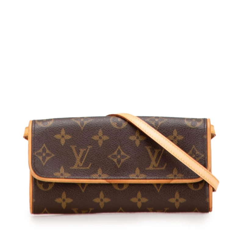 Louis Vuitton Pre-Loved Monogram Pochette Twin PM Crossbody Bag