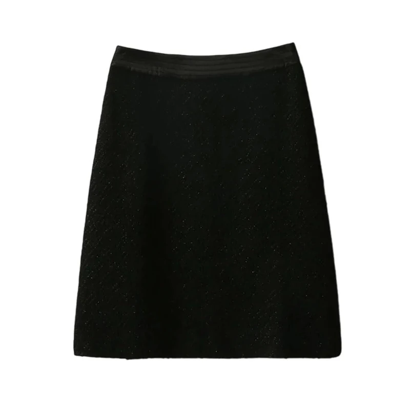 Skirts for Women, Zipper A-Line Ol Mini Skirt Black
