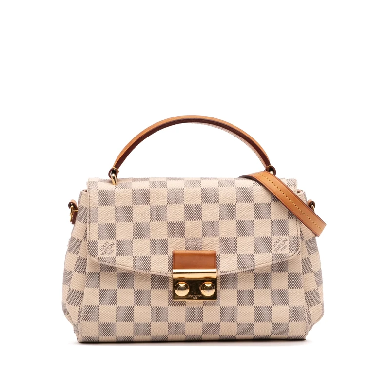Louis Vuitton Pre-Loved Damier Azur Croisette Handbag