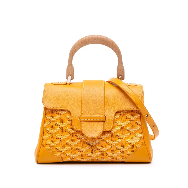 Pre-Loved Mini Goyardine Saigon Souple Handbag
