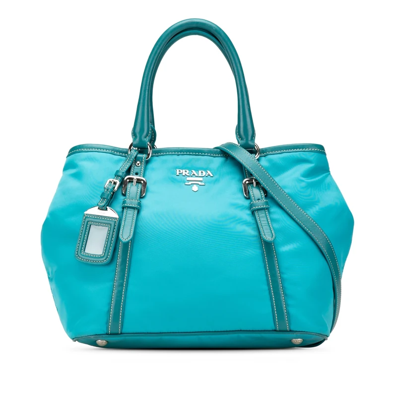 Prada Pre-Loved Tessuto Satchel