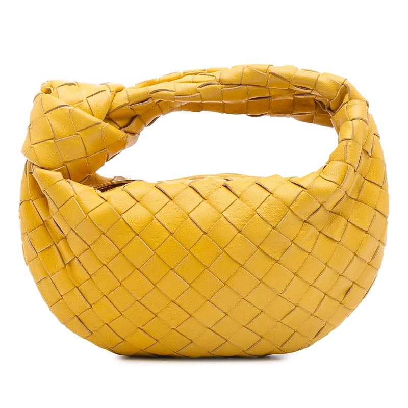 Bottega Veneta Pre-Loved Mini Nappa Intrecciato Jodie Handbag