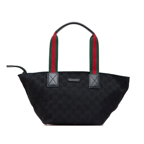 Gucci Pre-Loved GG Canvas Web Handbag