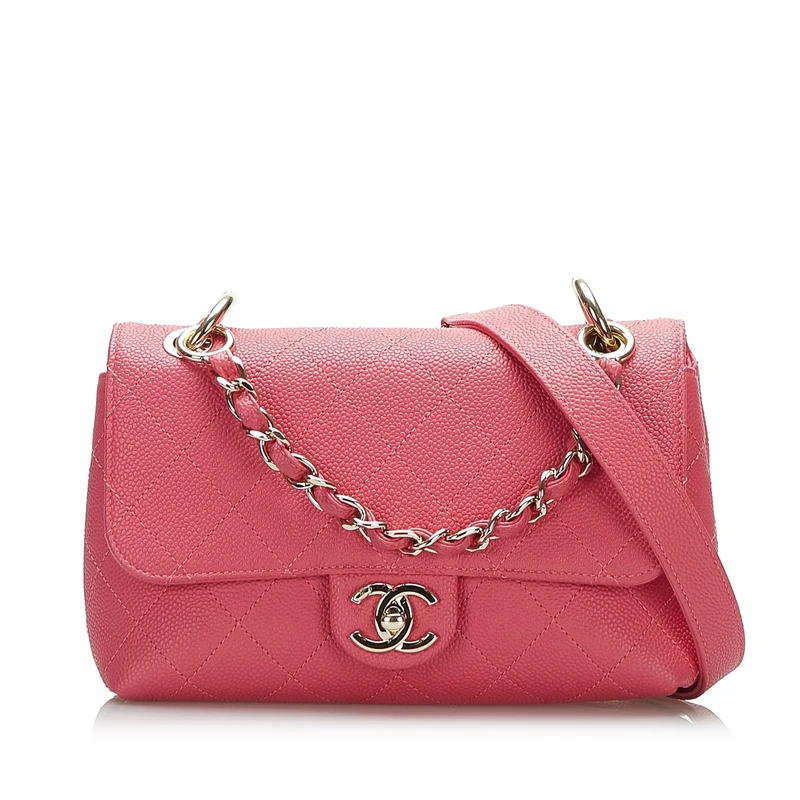 Chanel Pre-Loved Caviar City Walk Handbag