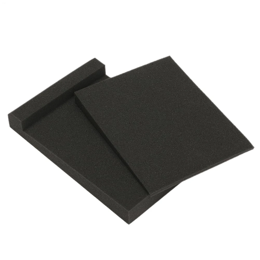 Quorvex Subwoofer Isolation Pad,Shock-proof High Intensity Sponge Pad - Studio Monitor Isolation Pads for 5/6 Inch Monitors, Acoustic Foam for Most Speaker Stands
