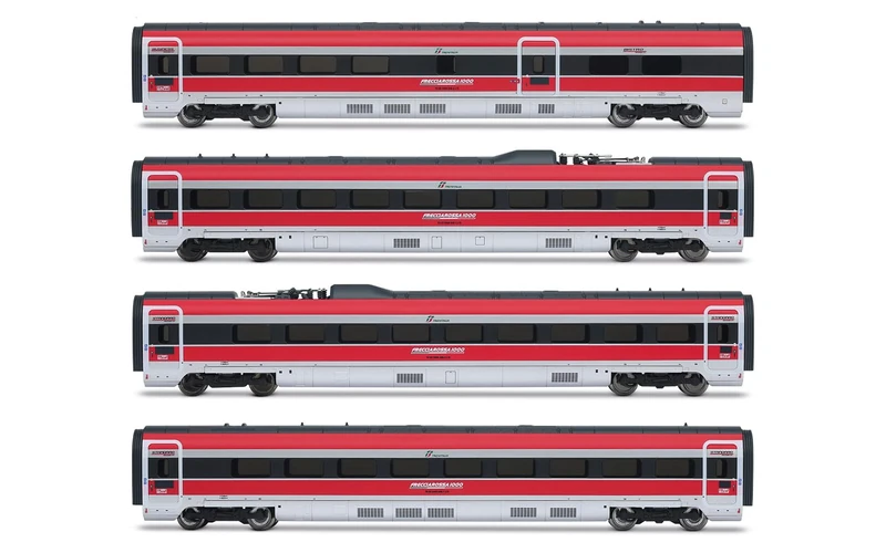 Arnold HN3514 Frecciarossa ETR 1000 additional set, 4 elements, service in France, ep. VI for adults and collectors