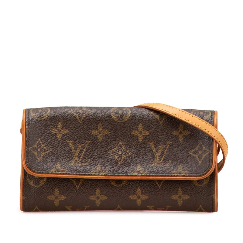Louis Vuitton Pre-Loved Monogram Pochette Twin PM Crossbody Bag