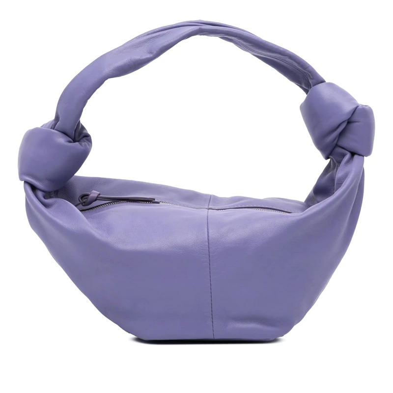 Pre-Loved Mini Calfskin Double Knot Bag