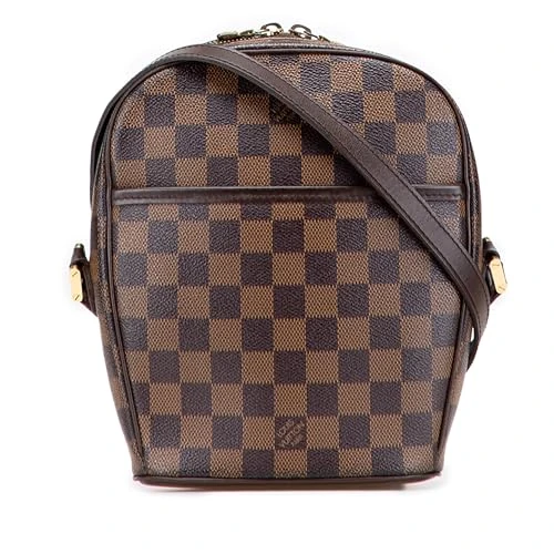 Louis Vuitton Pre-Loved Damier Ebene Ipanema PM Crossbody Bag