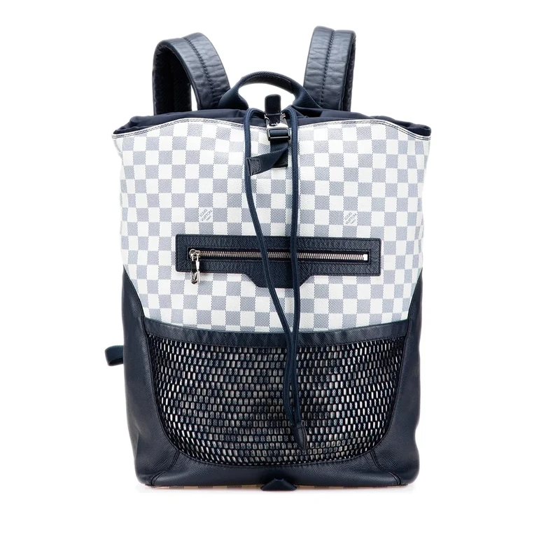Louis Vuitton Damier Azur Coastline Matchpoint Backpack - Image 1