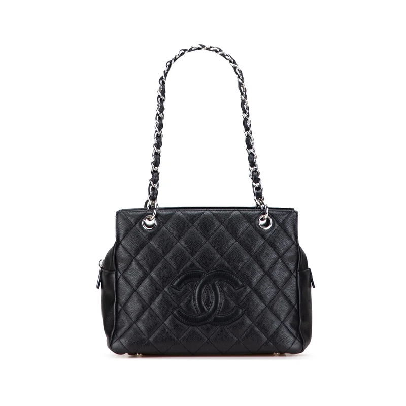 Chanel Pre-Loved Petite Caviar Timeless Tote