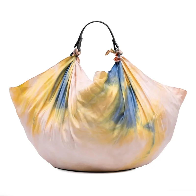 Celine Pre-Loved Silk Scarf Bag Shoulder
