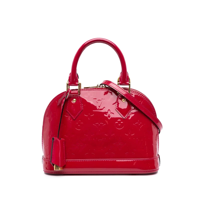 Louis Vuitton Pre-Loved Monogram Vernis Alma BB Handbag
