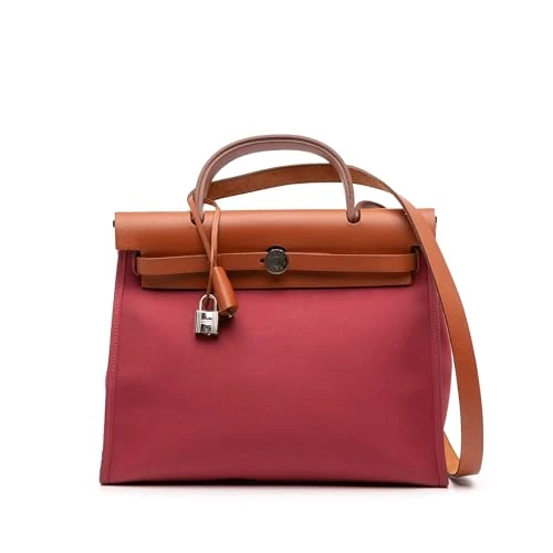 Pre-Loved Toile Herbag Zip 31 Satchel