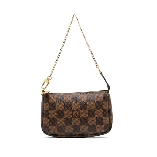 Louis Vuitton Pre-Loved Damier Ebene Mini Pochette Accessoires Handbag