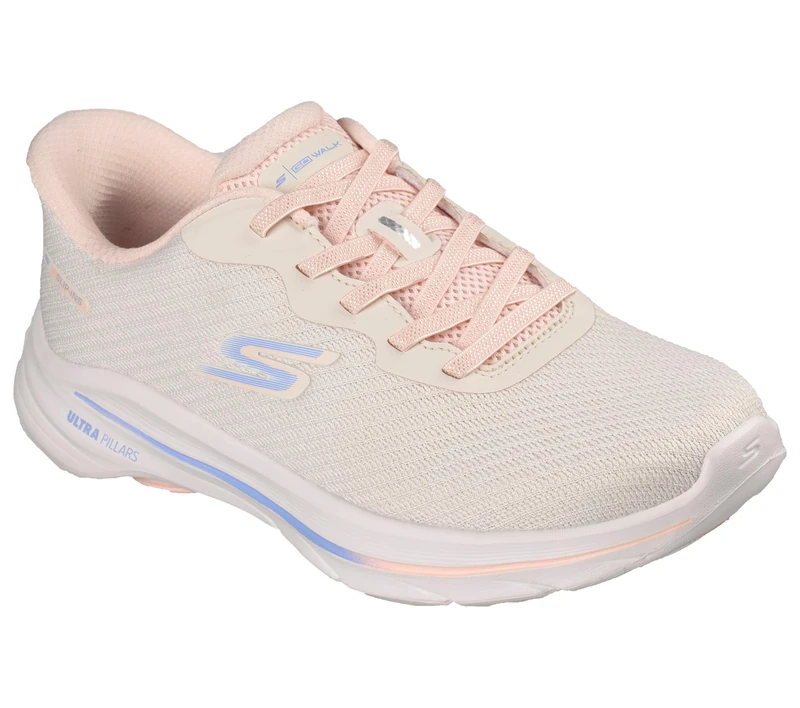 Skechers Women's Go Walk 8 Nadia Trainers, Natural, 7 UK - Image 1