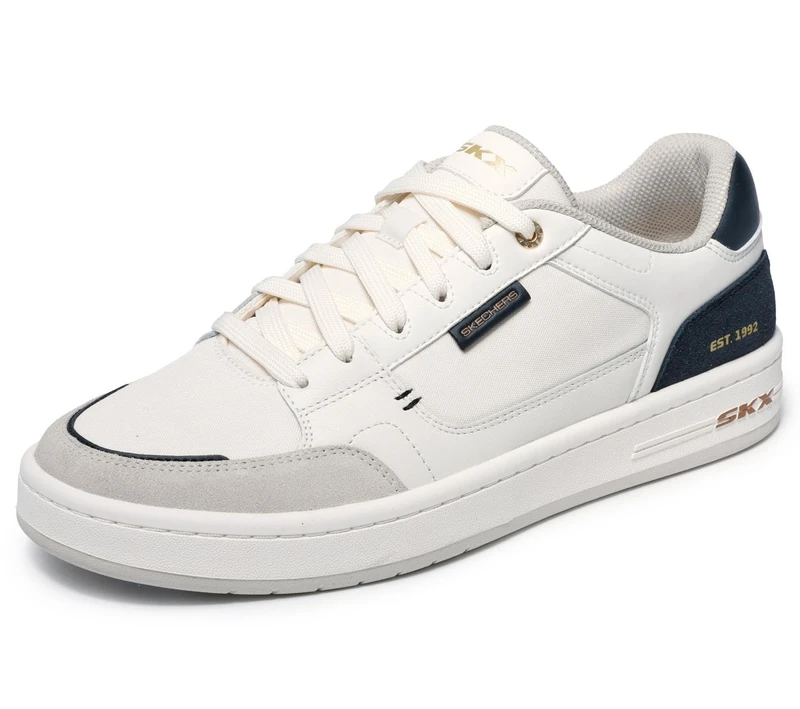 Skechers Men's League Imperion Trainer, Natural, 7 UK