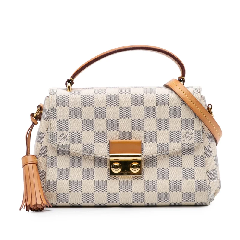 Louis Vuitton Pre-Loved Damier Azur Croisette Handbag