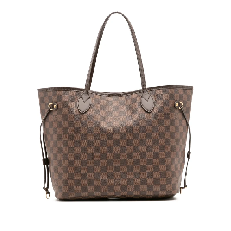 Louis Vuitton Pre-Loved Damier Ebene Neverfull MM Tote Bag