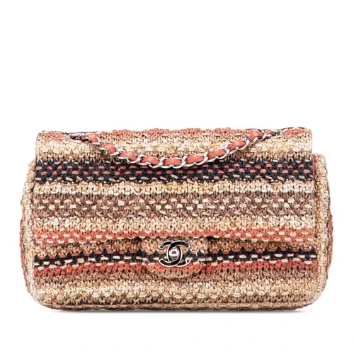 Chanel Pre-Loved Medium Classic Tweed Double Flap