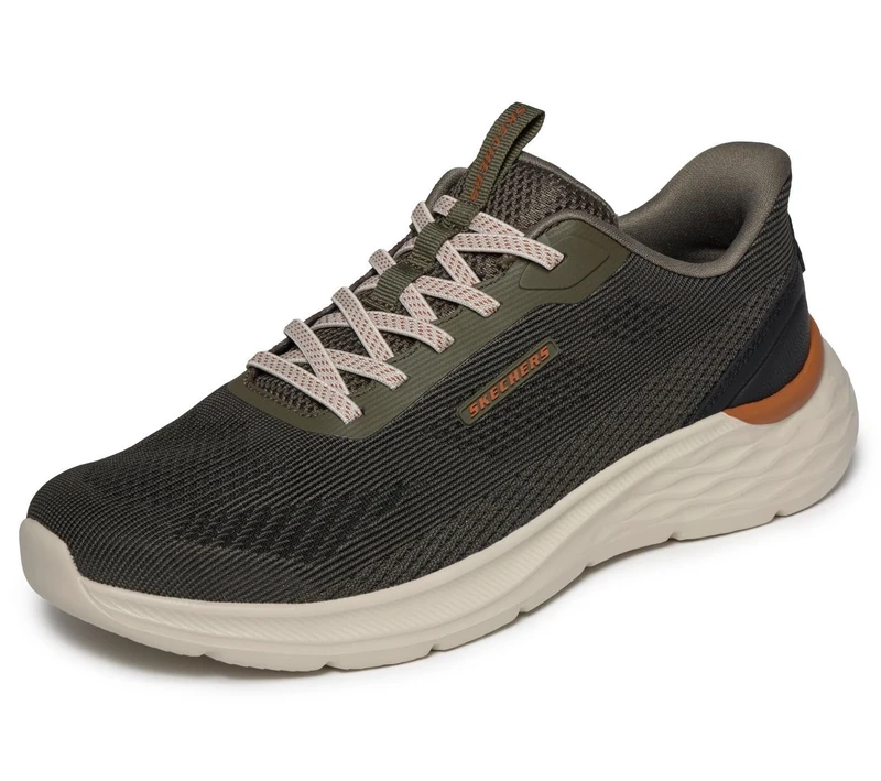 Skechers Men's Slip-On Bungee Lace Sneakers