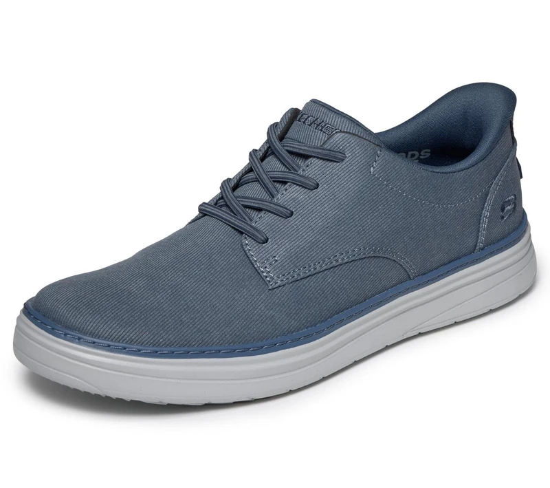 Skechers Men's Slip-On Canvas Sneakers - Bungee Lace Slip-Ins