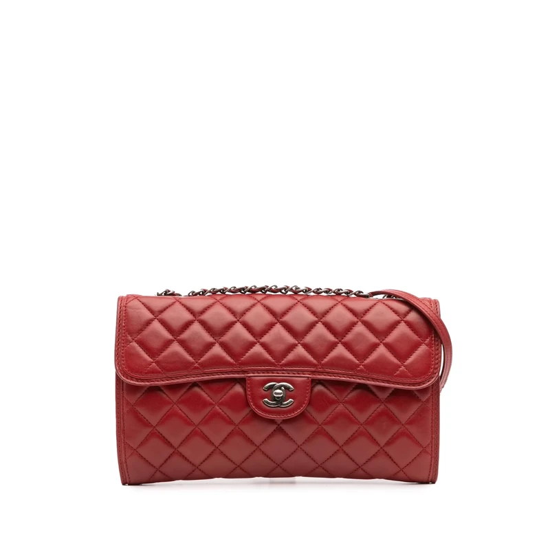 Chanel Pre-Loved Medium Quilted Lambskin Citizen Flap Handbag